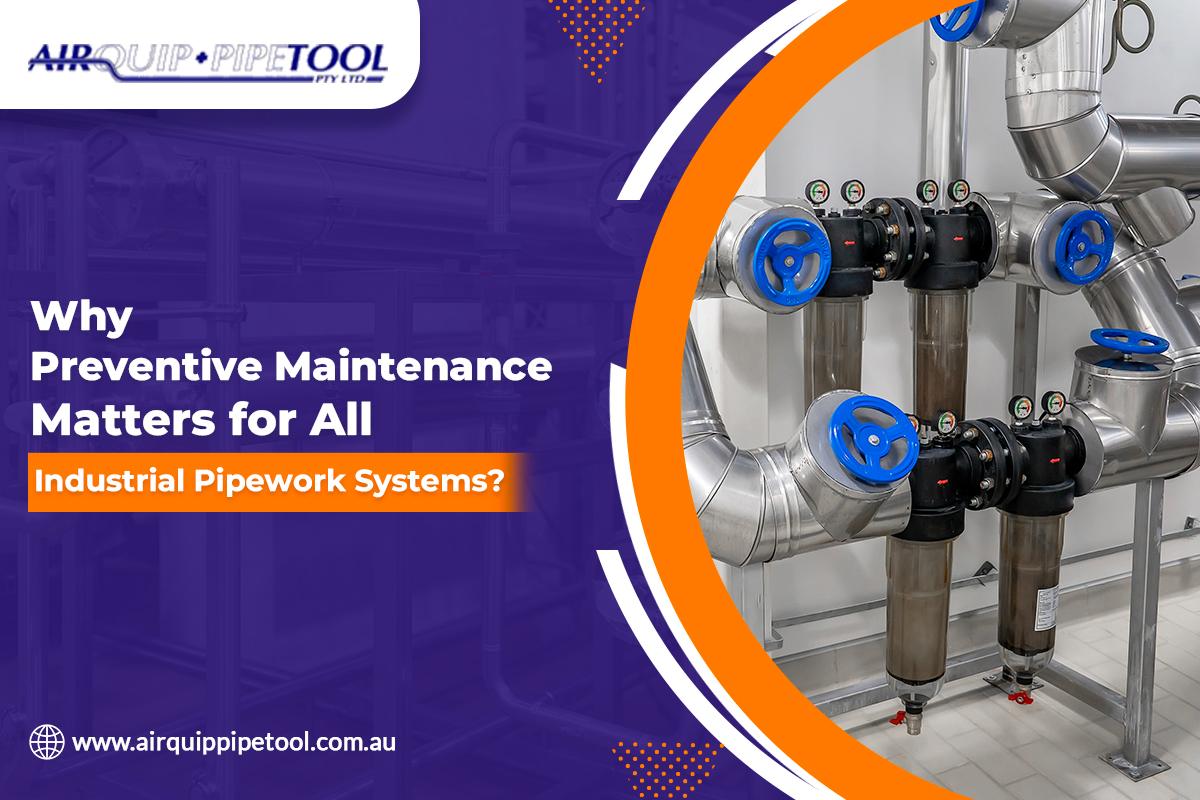 compressed air pipe work system in an industrial facility, ensuring corrosion-free pipes and leak-free fittings for efficient air compressor performance in Adelaide.