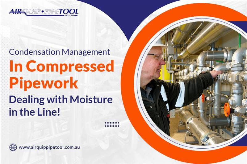 Compressed air reticulation systems layout diagram